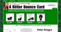 Desktop Screenshot of abetterbouncecard.com
